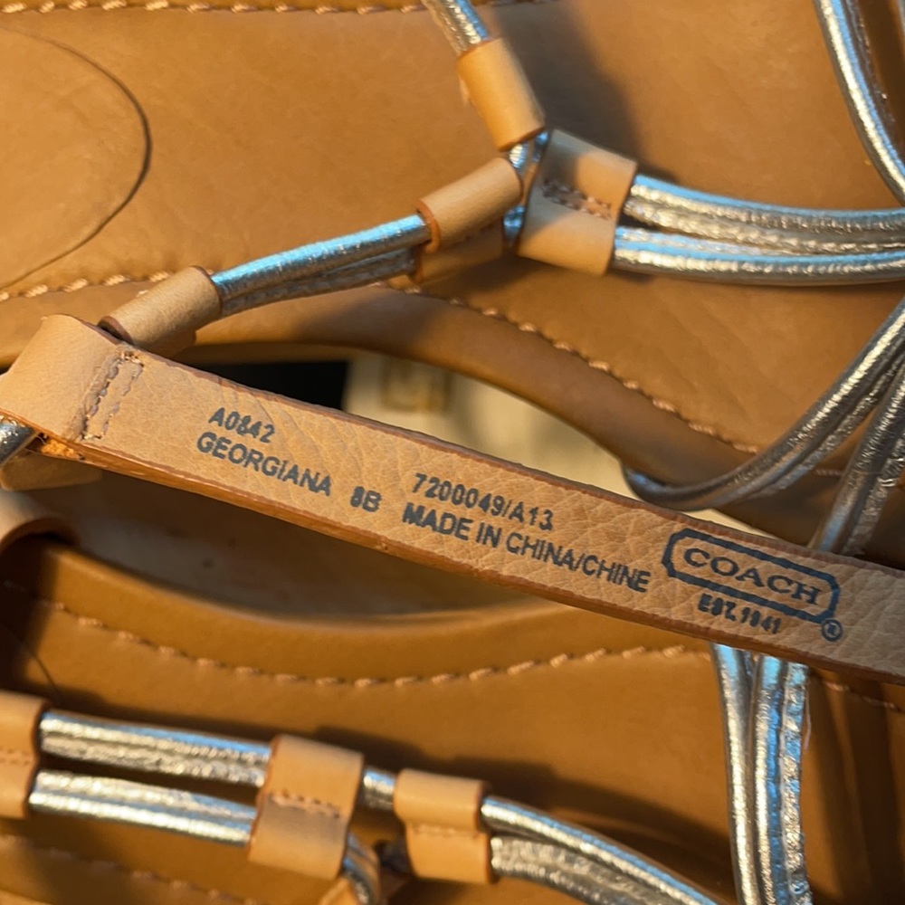 Coach Wedges - Picture 4 of 9